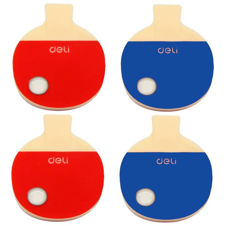 گیره کاغذ دلی کد 9495 بسته 4 عددی